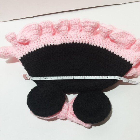 Hand-Crocheted Minnie mouse Bucket Hats New - Picture 4 of 4